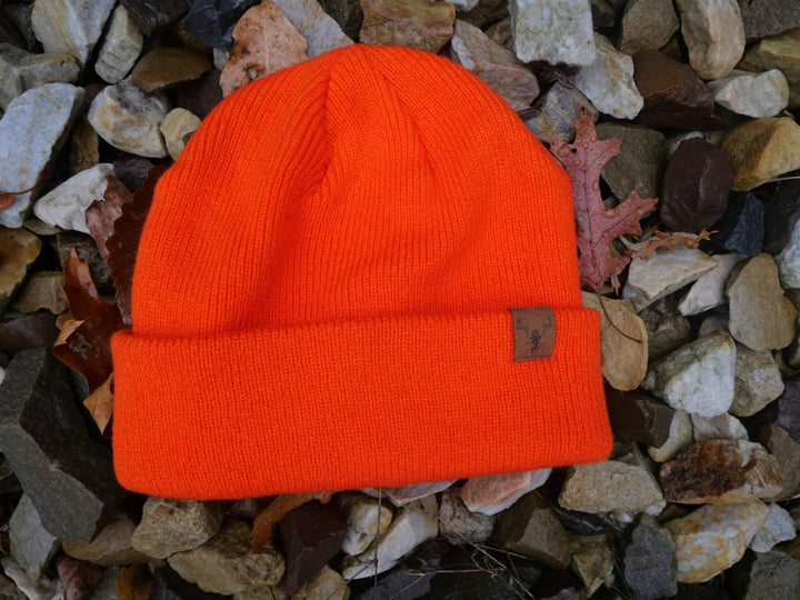 Hunter's Orange Knit Beanie