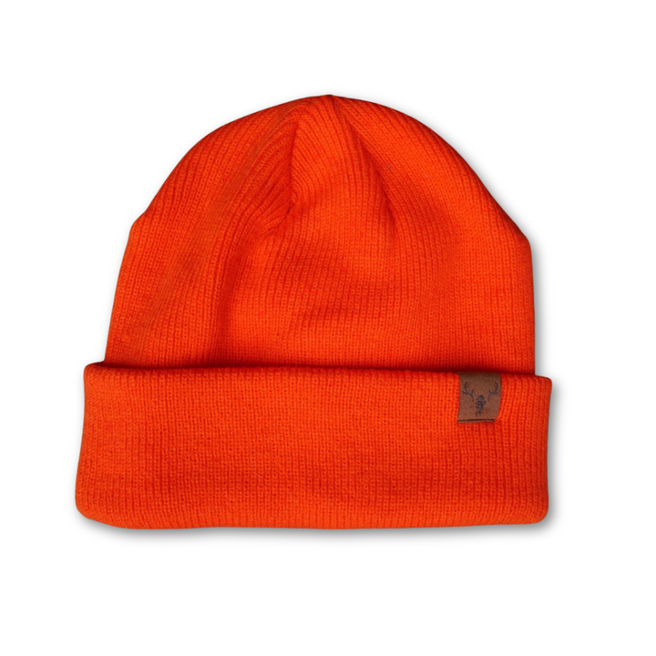 Hunter's Orange Knit Beanie