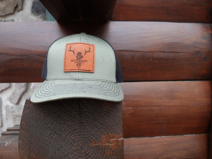 Leather Patch Trucker Hat